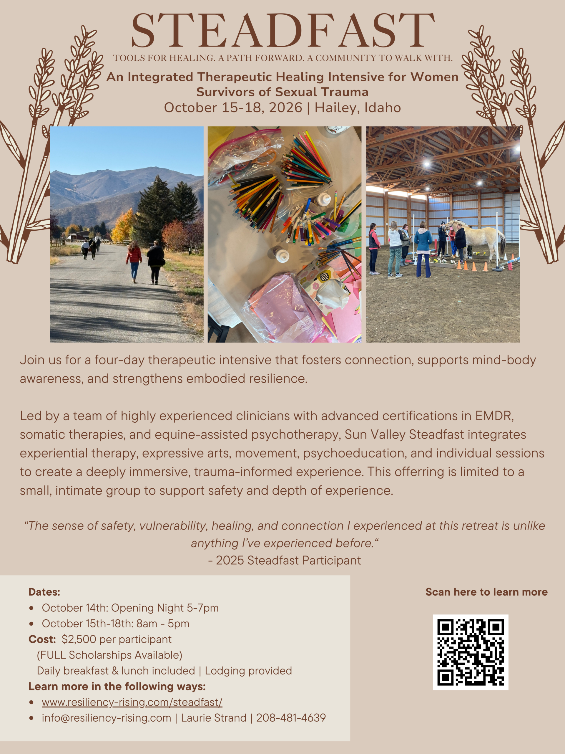 Steadfast 2026 Public Facing (1) Steadfast 2026 Event Flyer